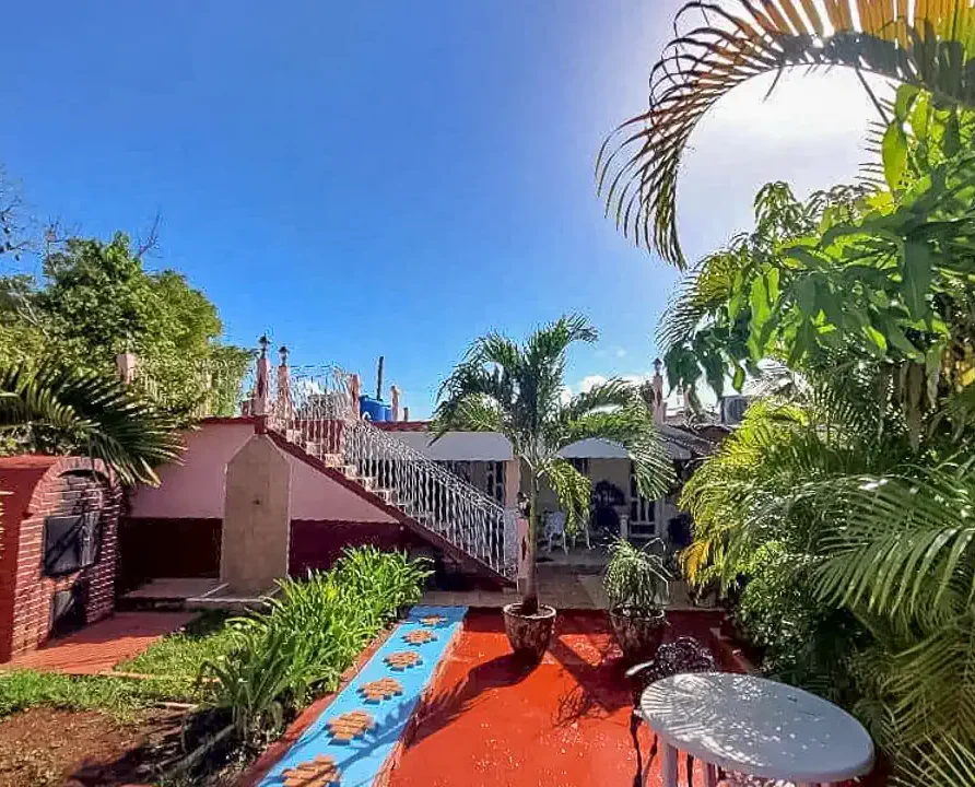 Casa Papo y Niulvys, Viñales. Short-Term Rental. Yard.