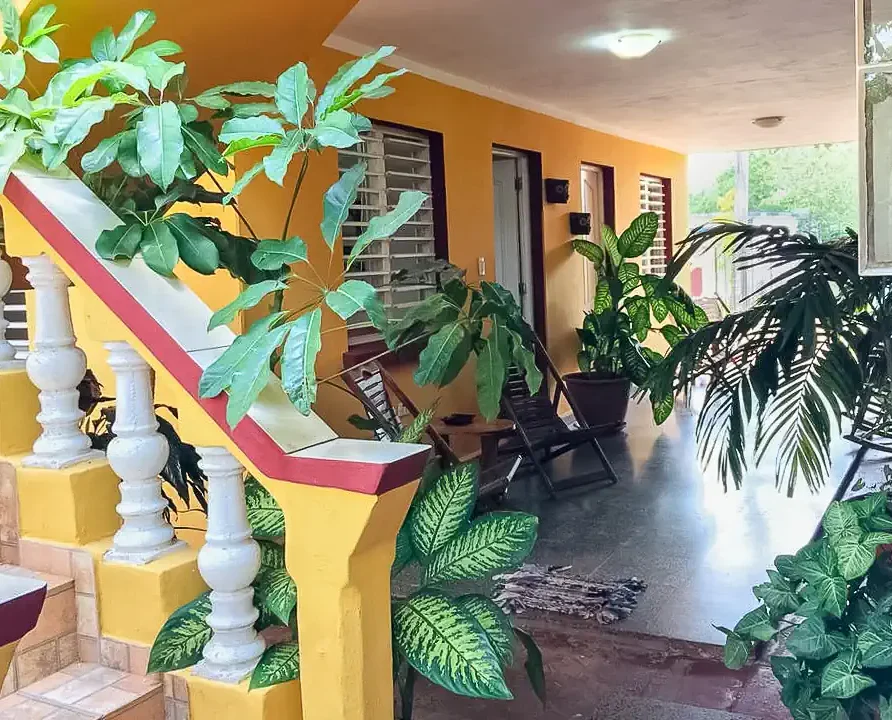 Hostal Tres Caballeros, Viñales. Guest House. Hall